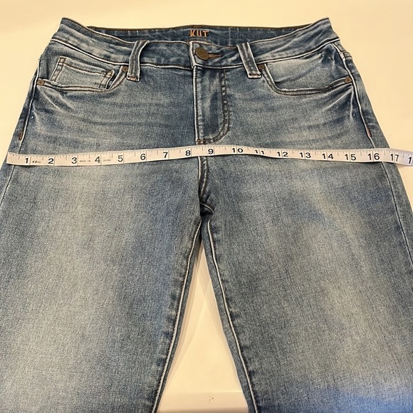 Kut From The Kloth Crop Skinny Mid Rise Size 4 - Picture 5 of 16